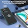 Case for Honor X5B Case Cover With 2Pack Screen Protector Metal Ring Holder Grip Kickstand Car Magnetic Mount Shockproof Matte Hard Back Bumper Case for Honor X5B Green