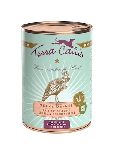 Terra Canis Grain Free Turkey Dog Wet Food - 400G
