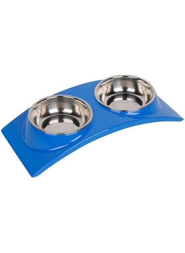 Pawsitiv Rainbow Dinner Set Sky Blue M+M350ml+ 350ml