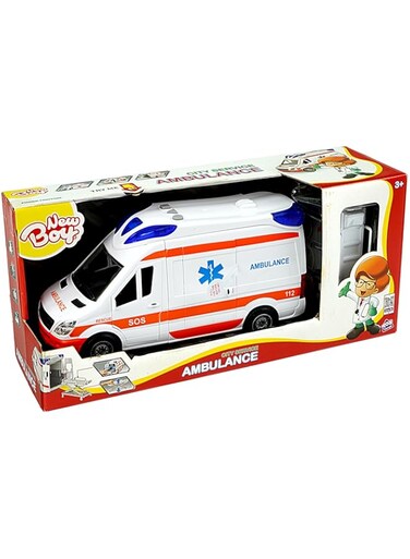New Boy Ambulance City Service Toy For Kids