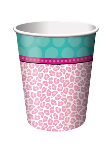 Creative Converting Sparkle Spa Party Hot and Cold Cup 8 Pieces, 9 Oz Capacity