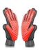 4basix Pet Grooming Gloves for Dogs &amp; Cats Shedding - Gentle Massaging Hair Remover Brush Mitts for Deshedding and Washing, Long &amp; Short Fur - 1 Pair (Red)
