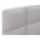 Berlin Upholstered Twin Size Bed (120 X 190 CM) Grey Color