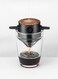 Pour Over Coffee Filter Black/Silver