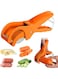 slicer, ABS+stainless steel fruit and vegetable salad peeler and cutter, kitchen tool, suitable for carrots, cucumbers, bananas, strawberries, grapes, a little helper in the kitchen.