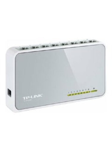 8-Port 10/100Mbps Desktop Business Gigabit Switch grey/white