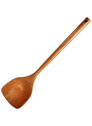 FJNATINH Wooden Spatula. Long Handle Spatula for Cooking.Handmade for Kitchen Cookware. (Spatula)
