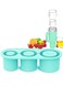 Cube Tray, ice cube mold, Silicone Ice Cube Maker With Lid for 20-40oz Tumbler, for Freezer, Ice Drink, Juice, Cocktail Tea Coffee, Summer Gifts