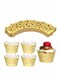 Cupcake Paper Wrappers, 50 Pcs Lace, Baking Cups, Laser Cut Butterfly Cases Muffin, for Weddings Birthday Party Supplies