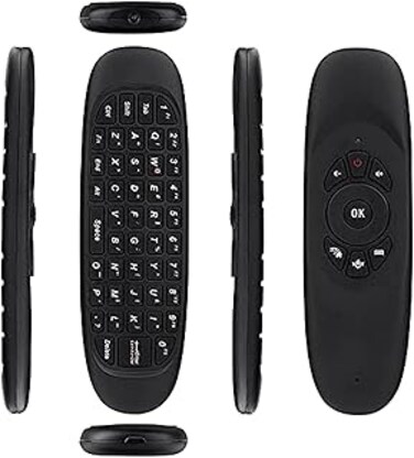 New Replacement for Universal TV Remote Control, Wireless Air Mouse With Keyboard for Smart TV, Set-Top Box, media player
