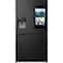 Hisense  New Edition 4 French Doors, Bottom Freezer with Ice Maker &amp; Water Dispenser, Mate Black Color RQ760N4IF1