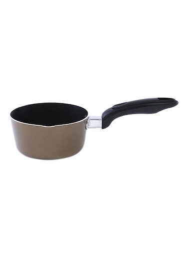 Non-Stick Milk Pan Golden Brown 16cm