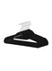 Non Slip Hangers Set Black 45x23cm