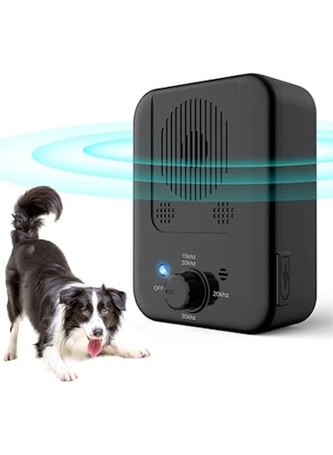 Anti Barking Device, Upgraded Rechargeable Dog Barking Control Device with 3 Adjustable Sensitivity/Frequency Levels, Ultrasonic Dog Bark Deterrent, Pet Behavior Training Tool for Almost Dogs