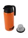 VELATEMOR Electric Car Kettle, Fast Boiling, 800ml, Stainless Steel, Dual Voltage, Pressure Relief Hole, Ergonomic Design, 12V 24V, for Car Business Truck