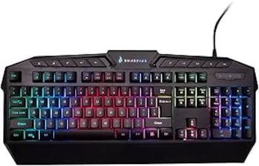 SureFire KingPin RGB Gaming Multimedia Keyboard &amp;ndash; UK English QWERTY
