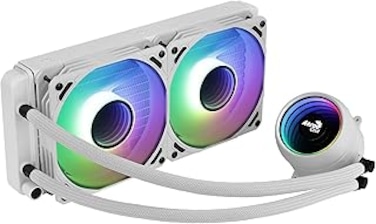 Aerocool Mirage L360 360mm ARGB Liquid Cooler, 3 x 12 cm ARGB Fan, TDP 550W, Black