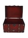 BROLEO Wooden Treasure Chest Box, Large Capacity Antique Wooden Storage Box Exquisite Wooden Decorative Box Wooden Box with Lock for Home Deco Great Father Day (Grey Coded Lock)