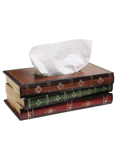 Wooden Tissue Holder Stylish Tissue Box Cover and Napkin Holder Decorative Facial Tissue Dispenser Elegant Napkin Case