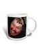 Lady Dressed Up Like Clown Printed Mug Multicolour