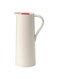Vacuum Flask, Beige/Red, 1L