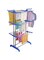 Dubai Gallery 3-Layer Cloth Hanger Silver 12X24Centimeter