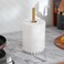 Home Marble Kitchen Towel Holder - White