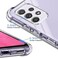 Case for Samsung Galaxy A23 4G Case Cover Clear Back Air Cushion Soft Silicone Shockproof Anti-Scratch Protective Bumper Shell Corner for Galaxy A23 4G (Samsung A23 4g)