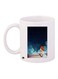 Girl Printed Coffee Mug White/Blue/Brown