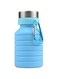 UBOYLI Collapsible Stretchy Silicone Foldable Travel Water Bottle