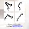 STARGOLD Single Arms Monitor Bracket Gas Spring Monitor Arm Mount, Ergonomic, Adjustable And Space-Saving 17 to 27 Inch