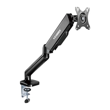 STARGOLD Single Arms Monitor Bracket Gas Spring Monitor Arm Mount, Ergonomic, Adjustable And Space-Saving 17 to 27 Inch