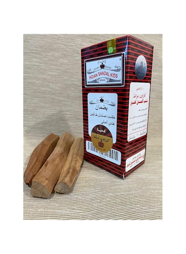 Crown brand Indian Sandal wood 100 Gram Sticks Scented Processed Mysore Natural Chandan Lakdi for Pooja Tilak Havan &amp; Beauty