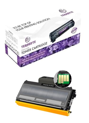 TN-360 Compatible Toner Cartridge Replacement for Brother TN330 TN360 TN-330 TN-360 High Yield To Use With DCP-7040 DCP-7030 MFC-7840W HL-2140 MFC-7340 MFC-7440N HL-2170W HL-2150N (Black, 1 Pack)