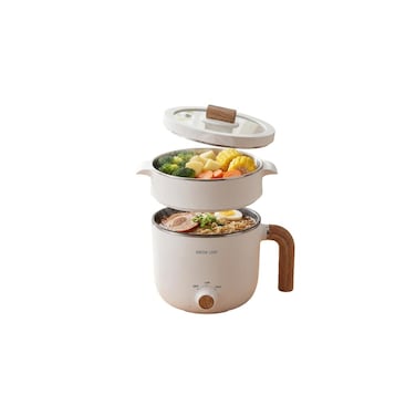 Green Lion 1.5L Quickpot Electric Cooker &amp; Food Steamer   600W 304 Stainless Steel Multi-Cooker
