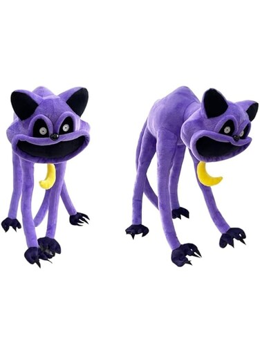 AdTemp 11.8 Inch Smiling Critters Plush Toys，CatNap，kickinchicken，Smiling Critters，PP Chapter 3 Deep Sleep Game Fans Favors Preferred Gifts for Kids Toddler Birthday Party