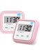 Kitchen Timers for Cooking Classroom Timer for Kids Teachers Magnetic Digital Timers 2 Pack, Pink