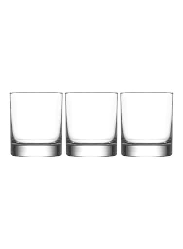 3-Piece Ada Glass Set Clear 3x300ml