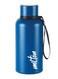 500ml (Half Litre) Stainless Steel Water Bottle, Vacuum Insulated Flask Keep Drinks Hot or Cold for 24 hours, Leak Proof, Metal Bottle for Sports, Gym, Travelling, Aura 520 ml, Dark Blue Dark Blue