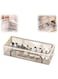 ORCHID M&reg;Shoe Storage Box - Pvc Waterproof &amp; Foldable, Shoe Organizer for Closet, Clear Plastic Stackable, Collapsible Shoe Storage Organizer for Closets, Entryways, Under Beds(2 Zipper Opening)