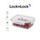 LocknLock Fresh Oven-Safe Glass Rectangular Container 630ml &ndash; Airtight, Leakproof &amp; Heat-Resistant