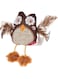 Gigwi Toy Owl Catch &amp; Scratch Eco line with Slivervine Leaves and Leatherette (7526)