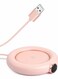 Smart Electric Coffee Mug Warmer with Auto Temperature Control for Beverages - Ideal for Coffee, Tea, Milk &amp; Hot Chocolate (Pink)