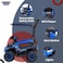 Lovely Baby Push Ride-On Car for Kids LB 7880HC with Music &amp; Lights, Push Handle Bar &ndash; Ideal for Toddlers up to 5 Years - Blue