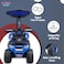 Lovely Baby Push Ride-On Car for Kids LB 7880HC with Music &amp; Lights, Push Handle Bar &ndash; Ideal for Toddlers up to 5 Years - Blue