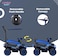 Lovely Baby Push Ride-On Car for Kids LB 7880HC with Music &amp; Lights, Push Handle Bar &ndash; Ideal for Toddlers up to 5 Years - Blue