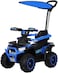 Lovely Baby Push Ride-On Car for Kids LB 7880HC with Music &amp; Lights, Push Handle Bar &ndash; Ideal for Toddlers up to 5 Years - Blue