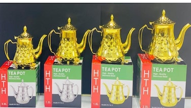 HTH Stainless Steel Tea Pot 1.2L