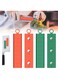 Goodern Magnetic Knife Accessories,4 Pcs Magnetic Anti-Stick Stripe Slicing Tool for Knives,Silicone Non-Stick Vegetable Cutter,Creative Silicone Cutting Tool Kitchen Assistant Gadgets