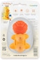 Flipper Hygienic Kids Toothbrush Holder With Suction Cups, High Quality &amp; Patented Design, One Touch Open &amp; Close, For Home Or Travel, Made In Malaysia, Fun Animal Giraffe &amp; Lion, Pack Of 2